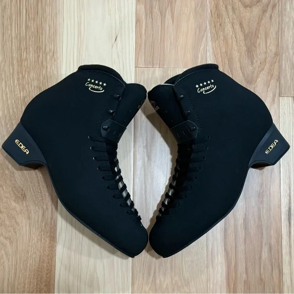 EDEA Concerto New Mens Black Skate Boots Size 295 - Picture 12 of 14